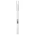 Maybelline New York Wasserfester Eyeliner mit wischfester, farbintensiver Gel-Textur, Tattoo Liner Gel Pencil, Nr. 970 Polished White (Weiß), 1 Stück