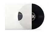 LP Deluxe Lot de 50 pochettes intérieures doublées antistatiques pour LP/12" Blanc 90 g/m²