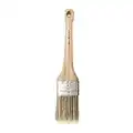 Chalk Style Paint Brush - Oval Brush with Synthetic Bristles for Smooth Furniture Paint Application with Minimal Brush Strokes, No Shedding, Vegan, Best for Water-Based Paint - 1.5"