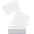 Vierge Blanc Cartes en PVC Plastique, 110 Pièces 760 Micron Standard CR80 Format Carte de Crédit 85x54mm Printable Idéal pour les Dans n'importe Quel Ordinateur de Bureau Carte d'identité Imprimantes