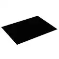 Muldale Black Glass Chopping Board for Kitchen Worktop - Toughened Glass Worktop Saver for Kitchen Non Slip - Great for Protecting Work Surfaces or Tabletop