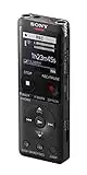 Sony Icd-UX570 MP3/LPCM Digital Voice Recorder (Dictaphone) with Built-In USB, 4GB, OLED Screen - Black