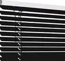 Comfy Hour 65" Aluminum Mini Blind, Day and Night Light Filtering Window Shade, Black, Home Décor Collection