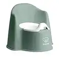 BabyBjörn Potty Chair, Deep Green/White