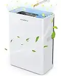 AMEIFU Air Purifiers for Home Large Room up to 1640ft², Hepa Air Purifiers, H13 True HEPA Air Filter for Pets Hair, Dander, Smoke, Pollen, Smell, 3 Fan Speeds, 5 Timer, Sleep Mode 15DB Air Cleaner