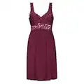 HUNKEMÖLLER Slipdress Nora Lace - Windsor Wine - L