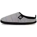 Lakeland Active Women's Wolfa Ultra-Warm Quilted Tent Slippers - Grey/Black - 5 UK