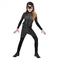 amscan 9906134 Déguisement classique de Warner Bros Catwoman pour fille (10-12 ans) Noir