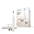 Philips Sonicare Diamondclean 9000 Spazzolino Elettrico Sonico, Connesso All'App, Con Custodia Da Viaggio Usb E Bicchiere Di Ricarica, Modello Hx9911/94, Oro Rosa