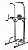 Fulmen Sport Silla Romana Musculación Power Tower Barra de tracción de acero aleado multifunción Dips Station