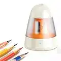 Skynow Rechargeable Pencil Sharpener,Fully Automatic Electric Sharpener for Kids,Teachers,Students,Engineers;Fast Sharpening Dont Need Holding Pencils,Ideal for Short Pencil Save Pencils.