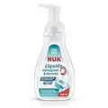 Nuk Liquide nettoyant spécial biberons, 380 ml, Produit idéal pour le nettoyage des biberons, tétines et accessoires, Sans parfum, pH neutre, Flacon 100 % recyclé 10751453