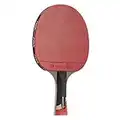 STIGA Pro Carbon Performance-Level Table Tennis Racket with Carbon Technology for Tournament Play - Red and Blue Colors