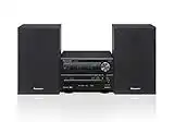 Panasonic SC-PM250EG-K Micro-mit HiFi-System (Bluetooth, CD, UKW, 20 W RMS) schwarz