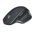 Logitech MX Master 2S Wireless Mouse with Flow Cross-Computer Control and File Sharing for PC and Mac, Grey