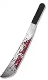 Rubie's Official Adult's Jason Machete Fancy Dress - Black/Silver/Red