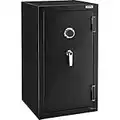 Global Industrial Burglary & Fire Safe Cabinet with Combo Lock, 1.5 Hr Fire Rating, 22"W x 22"D x 40"H