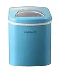 Frigidaire EFIC108-BLUE Counter-top Portable, Compact Ice Maker, Blue, 26 lb per Day