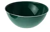GSI Outdoors Pioneer 9.5" Mixing Bowl | Enamelware Mixing Bowl for Outdoor Cooking, Camping, Cabin and Home Kitchen