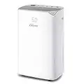 Dehumidifier 3500 Sq. Ft 50 Pint BRITSOU Dehumidifiers for Home Basements Bedroom | Quiet Dehumidifier for Medium to Large Room with Drain Hose | Dry Clothes Mode | Intelligent Humidity Control with Auto Shut Off
