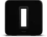 Sonos Sub (Gen 3) - The Wireless Subwoofer for Deep Bass - Black (Renewed)