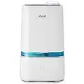 LEVOIT 4L Humidifiers for Bedroom Large Room & Essential Oil Diffuser, Quiet Cool Mist for Home, Baby and Plants, Last up to 40Hours, Dual 360° Rotation Nozzles, Handle Design, Auto Shut Off, Blue