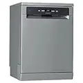 Hotpoint HFC 3C26 WC X UK Freestanding Standard Dishwasher, 14 Place Settings, 7 Programs, Stainless Steel