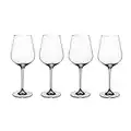 Villeroy & Boch La Divina set di bicchieri da vino rosso, 650 ml, 4 pezzi, cristallo, trasparente