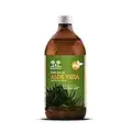 SUCCO DI ALOE VERA Bio Salugea - 100% Puro E Biologico - Integratore Detox, Antiossidante e Depurante - Digestione e Difese Immunitarie - Flacone in Vetro Scuro Farmaceutico - 500 ml