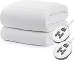 Sunbeam Premium Luxury Quilted Electric Heated Mattress Pad King Size