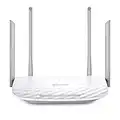 TP-Link ARCHER C50 V6 Routeur WiFi AC 1200 Vitesse sans fil jusqu’à1200 Mbps - Dual-band - 5 ports (Ethernet 4 ports ) - 4 antennes externes - Support contrôle parental