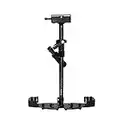 FLYCAM Redking Stabilisateur de caméra vidéo à équilibre Rapide avec Queue d'aronde (FLCM-RK) | Stabilisateur de caméra CNC Professionnel en Aluminium pour DV BMCC DSLR jusqu'à 7 kg