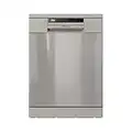 Hisense HS60240XUK Freestanding Standard Dishwasher 85cm High- Stainless Steel - E Rated, Silver, 24 x 23 x 33 inches (L x W x H)