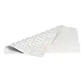 Rubbermaid Commercial Products Safti-Grip - Alfombrilla de baño y Ducha, tamaño Mediano, Color Blanco, Antideslizante para bañera