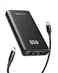 Power Bank 65W 20000mAh Caricatore Portatile Caricatore USB C per PC portatili PD3.0 QC3.0 Batteria Esterna Carica Batterie Portatile per MacBook/iPhone/Samsung/Huawei/Xiaomi/iPad/Stream Deck ecc.