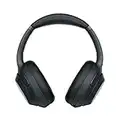 Sony WH-1000XM3 kabellose Bluetooth Noise Cancelling Kopfhörer (30h Akku, Touch Sensor, Headphones Connect App, Schnellladefunktion, Amazon Alexa, wireless) Schwarz, 1.5 m USB Kabel