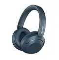 Sony WH-XB910N Extra BASS Noise Cancelling Headphones, Wireless Bluetooth Over The Ear Headset with Microphone and Alexa Voice Control, Blue (Amazon Exclusive)