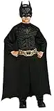 Rubies Costume Co Batman The Dark Knight Rises Action Suit with Cape and Mask (Black)