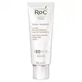 RoC - Soleil-Protect High Tolerance Comfort Fluid SPF 50 - Hydratant pour le Visage - Crème Solaire Hypoallergéniques - Peau Sensible - 50 ml