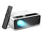Mini Projector, CiBest Native 1080P Projector Outdoor, 2023 Upgraded 9500L Full HD Portable Projector, Small Home Movie Projector 200" Supported, Compatible with PS4, PC via HDMI, VGA, AV, and USB