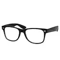 grinderPUNCH High Magnification Power Readers Reading Glasses 1.00-6.00 (Black, 4.00)