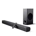 Audvoi 190W Sound Bar for TV with Subwoofer 2.1CH Surround Sound System with HDMI ARC/Optical/Aux/USB/RCA Connection, 5 EQ Modes Deep Bass 3D Surround Sound for Home Theater-32 Inch