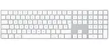 Apple Magic Keyboard con tastierino numerico: Bluetooth, ricaricabile. Compatibile con Mac, iPad o iPhone; Italiano, argento