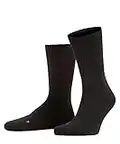 FALKE Unisex Socken Walkie Light U SO Wolle einfarbig 1 Paar, Grau (Anthracite Melange 3080), 44-45