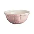 Mason Cash Colour Mix Chip-Resistant Earthenware Mixing Bowl, Size 12/29 cm/4 Litre, Powder Pink