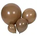100pcs Brown Balloons 18 inch +12 inch +10 inch +5 inch Latex Party Coffee Balloon Birthday Balloons Baby Shower Decorations Wedding Balloons bulk