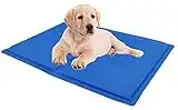 Ducomi Tapis Refroidisseur Chien Gel Rafraîchissant – Tapis Rafraîchissant chat et Chiens, Matelas Réfrigérateur Système de refroidissement Parfait pour l'été (M: 50 x 65 cm)