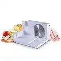 SuperHandy Food Slicer 17cm/6.7" inch Portable Collapsible Electric 230V 50Hz 120 Watt Meat Deli Cheese Stainless Steel RSG Solingen Blade (UK Adapter Included)