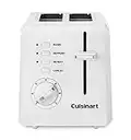 Cuisinart 2-Slice Toaster Oven, Compact, White, CPT-122