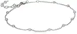 Thomas Sabo Damen Fußkettchen Fußkette Kugeln 925 Sterling Silber AK0002-001-12-L27v